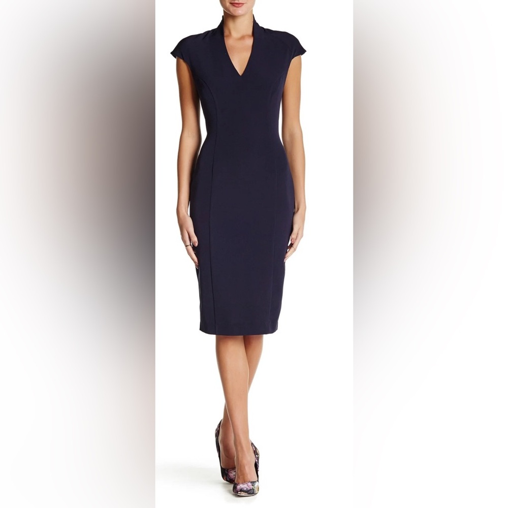 Alexia Admor Black Sheath Dress